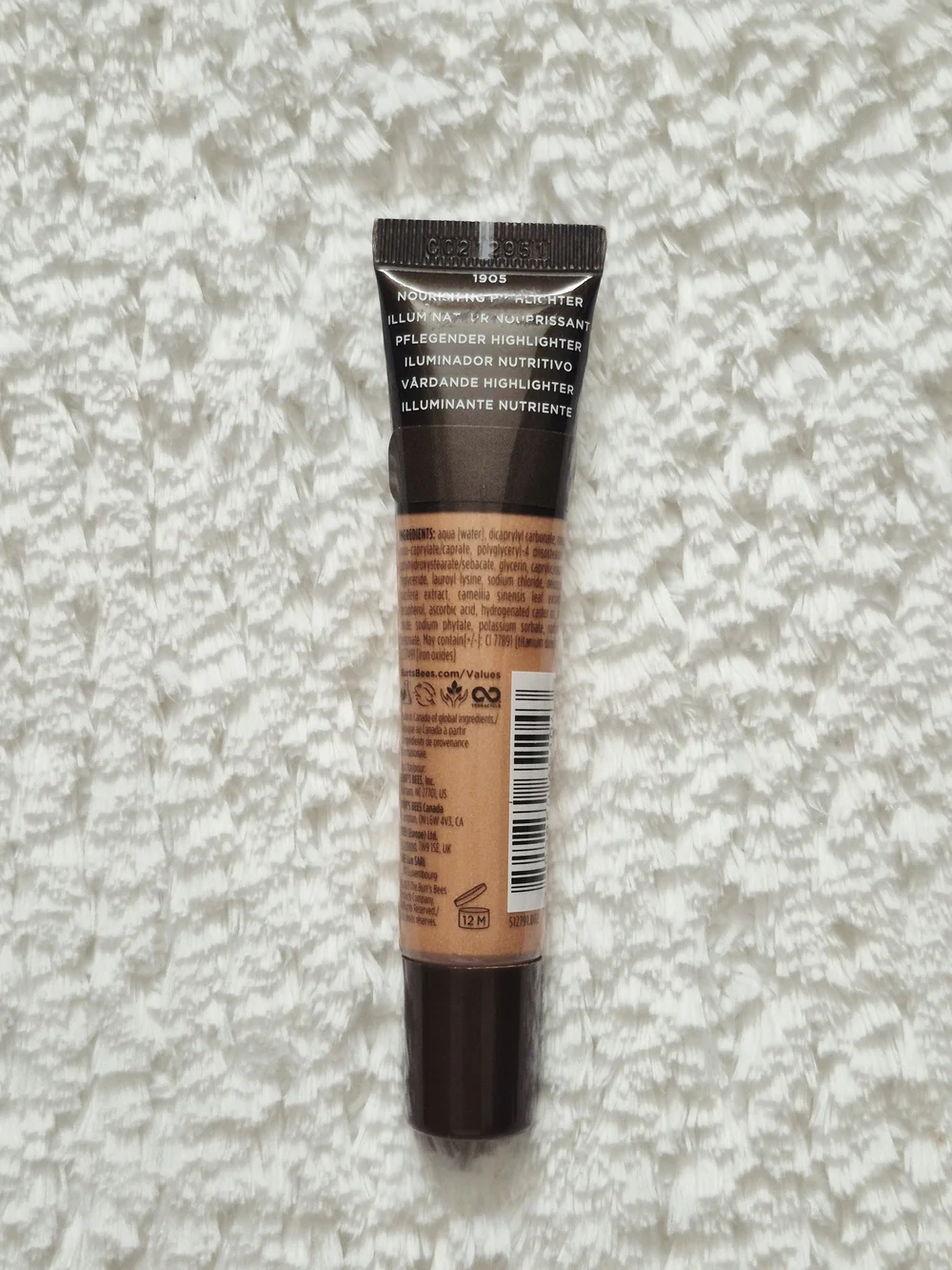 Burts Bees nourishing formula
